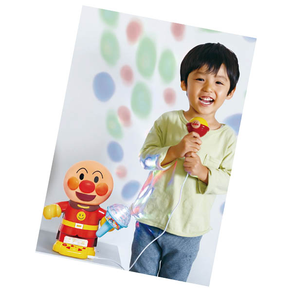 【27枚⇒26枚】光る!まわる!カラフルライトできみはスター!おうちでアンパンマンカラオケ